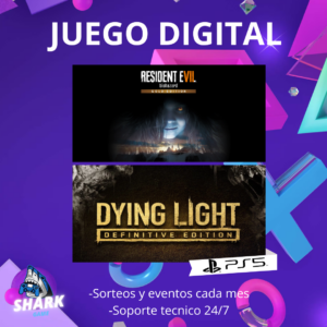 Dying Light Definitive Edition + RE Biohazard Gold Edicion