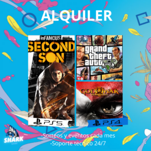 inFAMOUS Second + Gta V + God of War lll Remastered