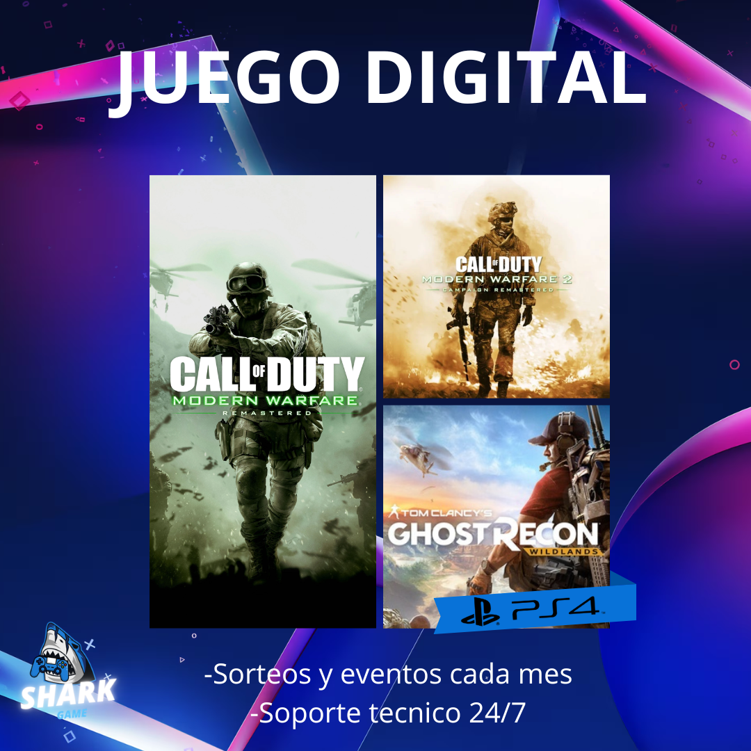Ghost Recon Wildlands + CDMW Remastered+ CDMW2 Campaign Remastered